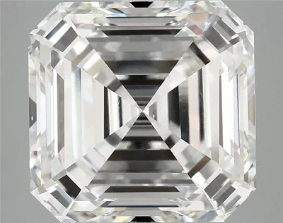 8.04ct F VS1 Excellent Cut Asscher Lab Grown Diamond