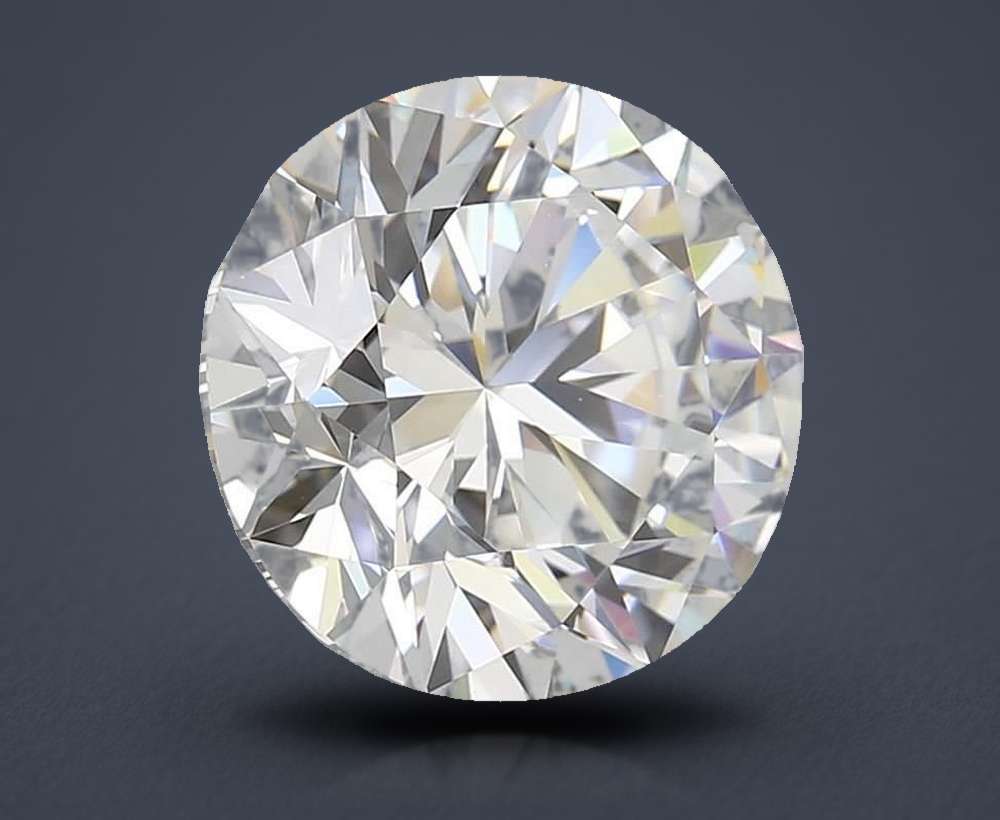 6.30ct D FL Rare Carat Ideal Cut Round Lab Grown Diamond
