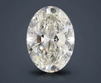 4.01ct H VS2 Rare Carat Ideal Cut Oval Lab Grown Diamond