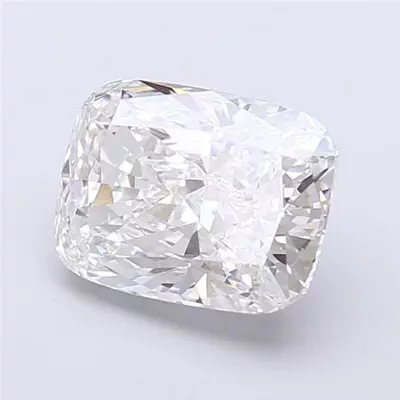 3.10ct E VVS2 Rare Carat Ideal Cut Cushion Lab Grown Diamond