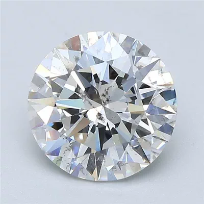 2.51ct F SI2 Rare Carat Ideal Cut Round Diamond