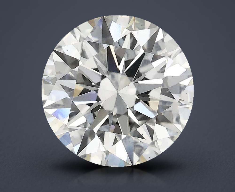 1.52ct F VS2 Rare Carat Ideal Cut Round Lab Grown Diamond