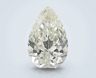 3.01ct J SI2 Rare Carat Ideal Cut Pear Diamond