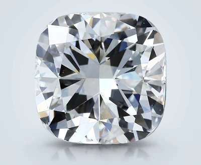 10.03ct F VS2 Rare Carat Ideal Cut Cushion Diamond