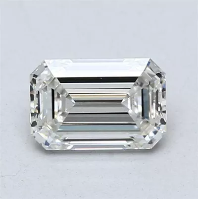 1.04ct G VVS2 Rare Carat Ideal Cut Emerald Lab Grown Diamond