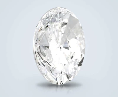 5.19ct E SI1 Rare Carat Ideal Cut Oval Diamond