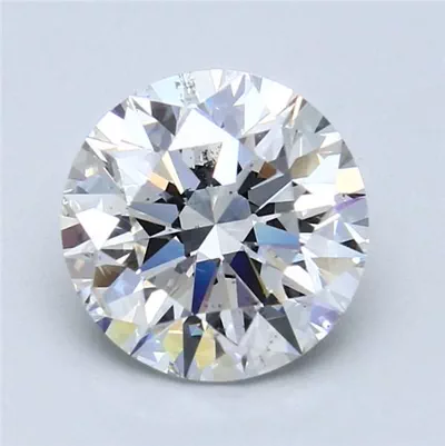 3.01ct D SI2 Rare Carat Ideal Cut Round Diamond