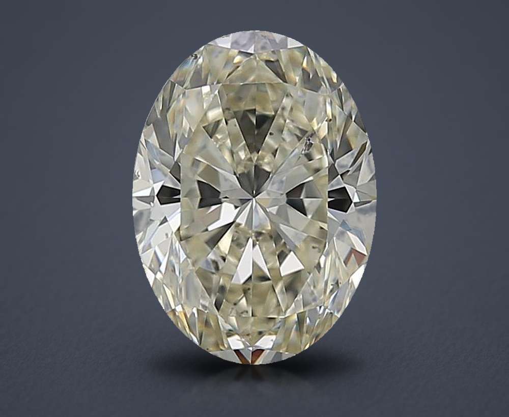2.50ct K SI2 Very Good Cut Oval Diamond