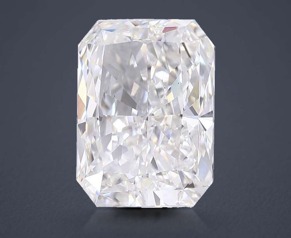 13.05ct F VS1 Rare Carat Ideal Cut Radiant Lab Grown Diamond