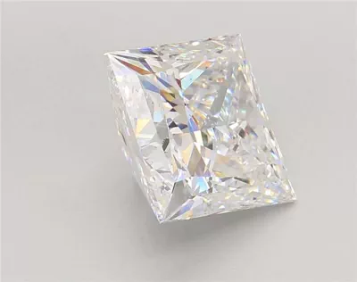 5.03ct E VS1 Rare Carat Ideal Cut Princess Lab Grown Diamond