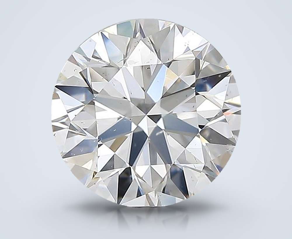 2.50ct D SI1 Excellent Cut Round Diamond