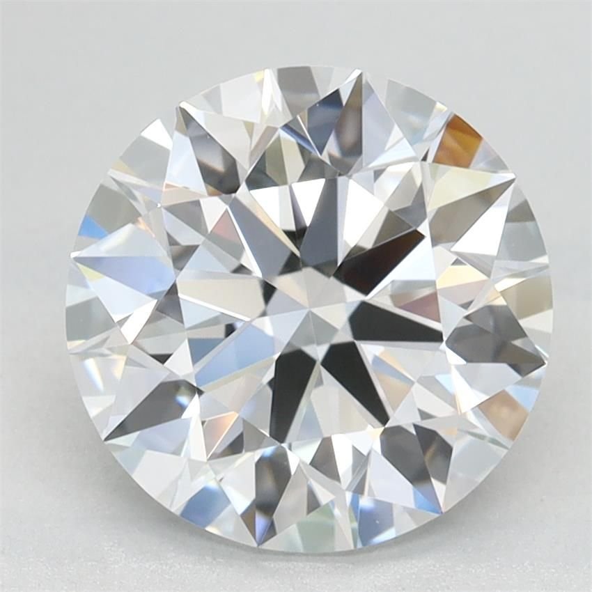 2.44ct D VVS1 Rare Carat Ideal Cut Round Lab Grown Diamond