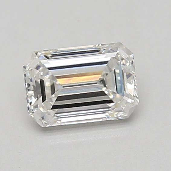 0.75ct E VVS2 Rare Carat Ideal Cut Emerald Lab Grown Diamond