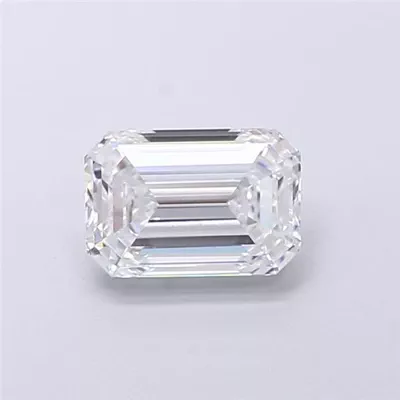1.15ct D VVS1 Rare Carat Ideal Cut Emerald Lab Grown Diamond