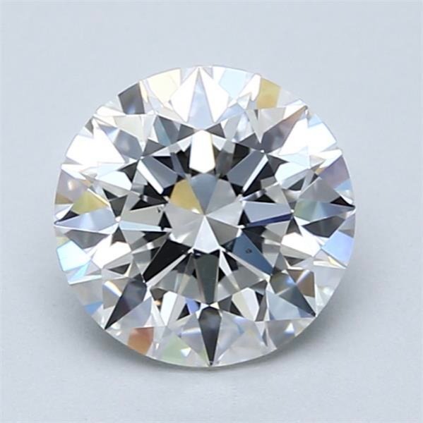 1.70ct E VS2 Rare Carat Ideal Cut Round Diamond