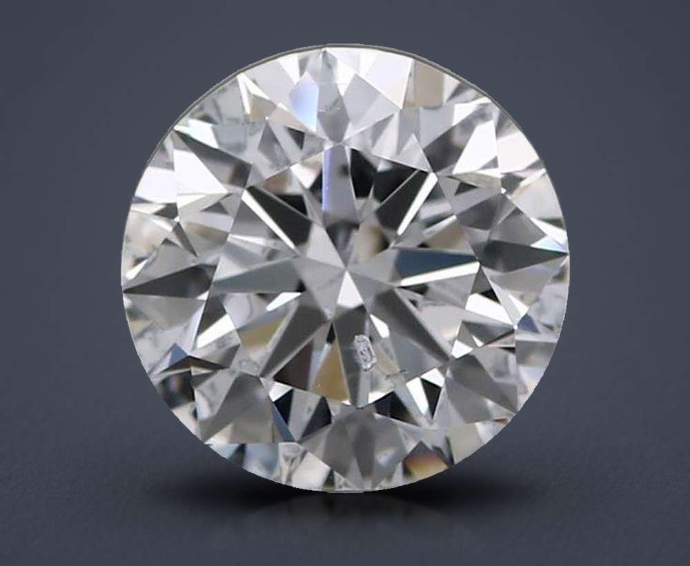 2.12ct D SI2 Rare Carat Ideal Cut Round Lab Grown Diamond