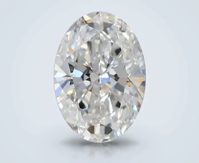 1.02ct D VVS2 Rare Carat Ideal Cut Oval Lab Grown Diamond