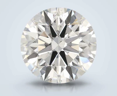 6.73ct G SI1 Rare Carat Ideal Cut Round Lab Grown Diamond