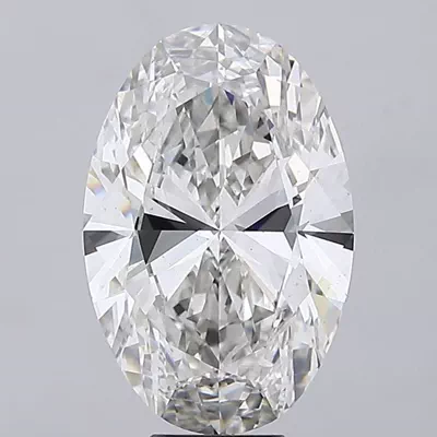 10.01ct G VS2 Rare Carat Ideal Cut Oval Lab Grown Diamond