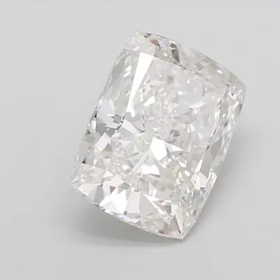 6.60ct F SI1 Rare Carat Ideal Cut Cushion Lab Grown Diamond