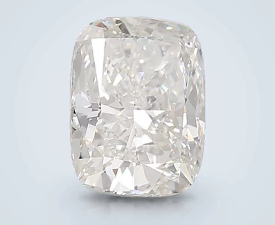 6.60ct F SI1 Rare Carat Ideal Cut Cushion Lab Grown Diamond