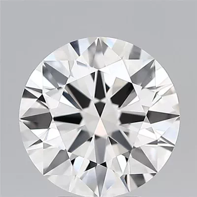 3.74ct H VVS2 Rare Carat Ideal Cut Round Diamond