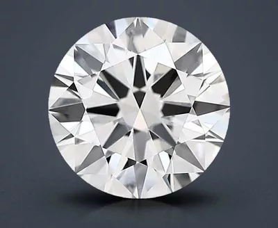 3.74ct H VVS2 Rare Carat Ideal Cut Round Diamond