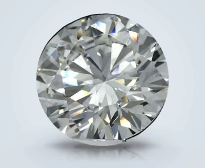 9.10ct H VVS1 Rare Carat Ideal Cut Round Diamond