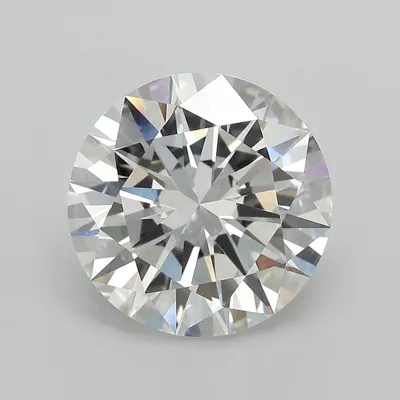 6.01ct F VS1 Excellent Cut Round Lab Grown Diamond