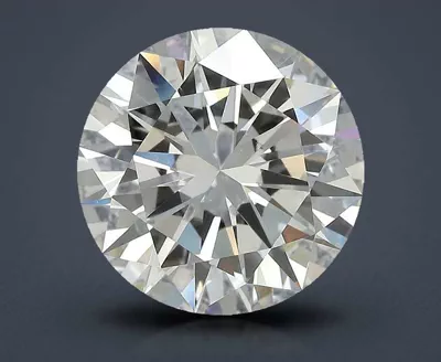 6.01ct F VS1 Excellent Cut Round Lab Grown Diamond