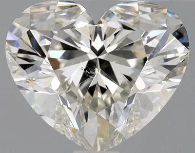 1.02ct H SI2 Rare Carat Ideal Cut Heart Diamond