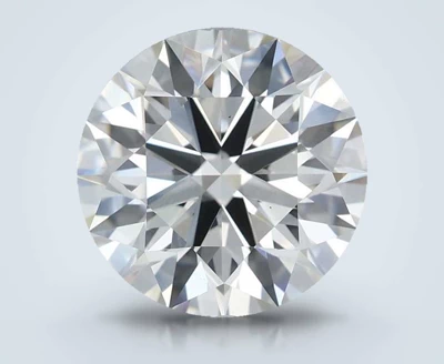 3.07ct H VVS2 Rare Carat Ideal Cut Round Lab Grown Diamond