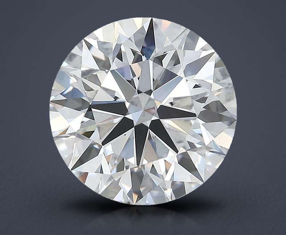 4.41ct G VVS2 Rare Carat Ideal Cut Round Lab Grown Diamond