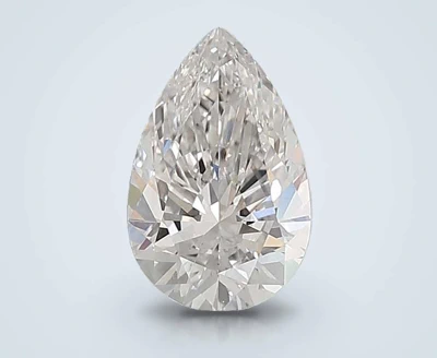 3.03ct F VS1 Rare Carat Ideal Cut Pear Lab Grown Diamond