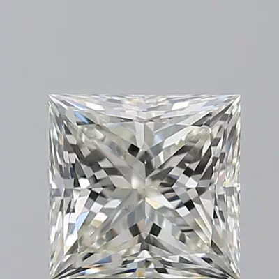 1.71ct J VS2 Rare Carat Ideal Cut Princess Diamond