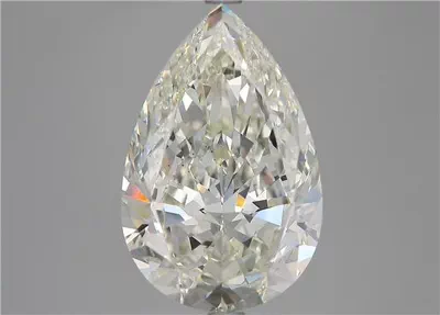 5.15ct K VS2 Very Good Cut Pear Diamond