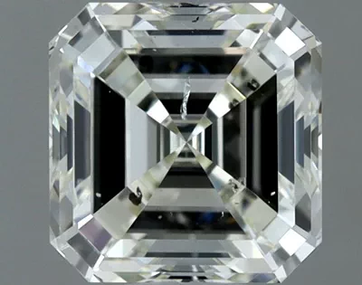 1.00ct K SI2 Very Good Cut Asscher Diamond