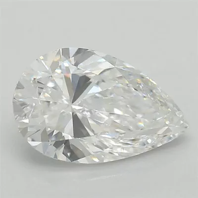 1.05ct D VS2 Rare Carat Ideal Cut Pear Lab Grown Diamond