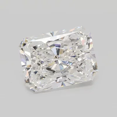 7.09ct E VVS2 Rare Carat Ideal Cut Radiant Lab Grown Diamond