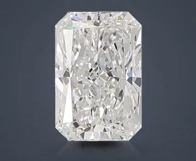 6.05ct E VS1 Rare Carat Ideal Cut Radiant Lab Grown Diamond