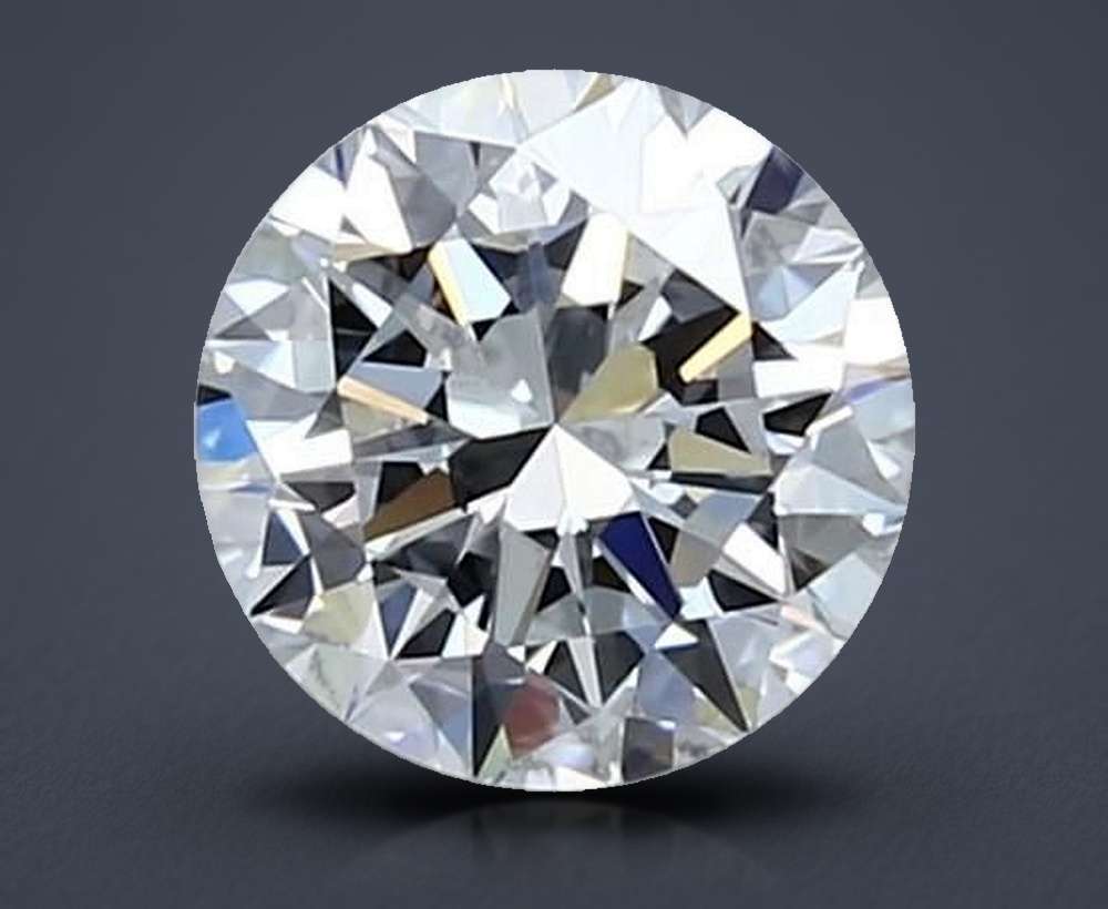 0.91ct E VVS2 Excellent Cut Round Diamond