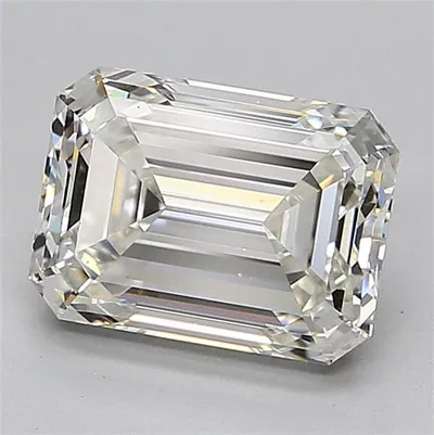 2.51ct J VS2 Excellent Cut Emerald Diamond