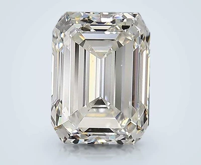2.51ct J VS2 Rare Carat Ideal Cut Emerald Diamond