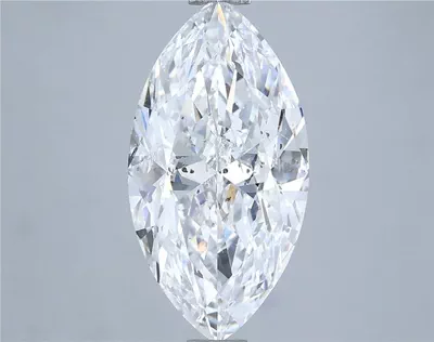 3.01ct E SI2 Rare Carat Ideal Cut Marquise Diamond
