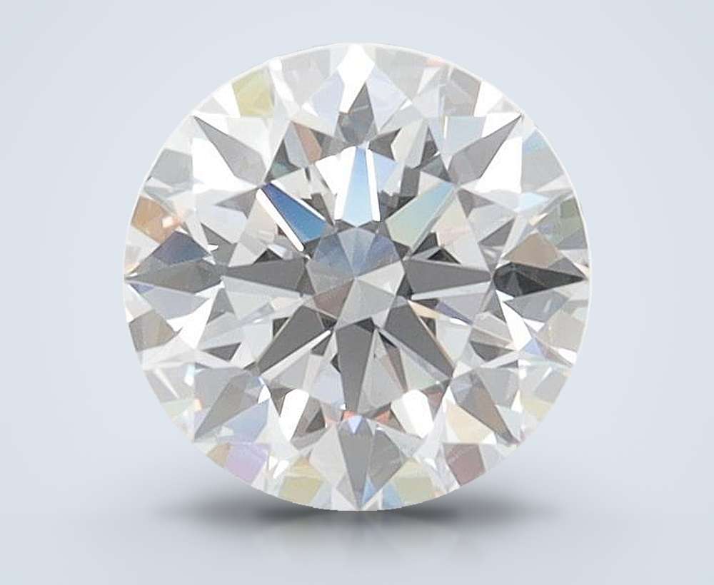 1.07ct D FL Rare Carat Ideal Cut Round Lab Grown Diamond