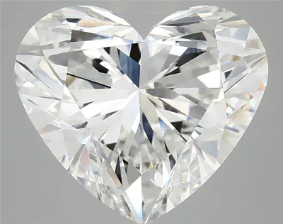 6.29ct E VVS2 Rare Carat Ideal Cut Heart Lab Grown Diamond