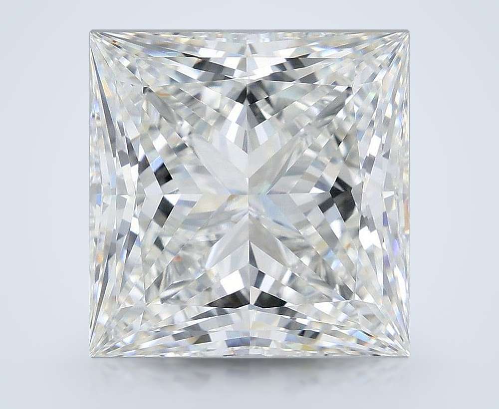 11.09ct E VVS2 Very Good Cut Princess Lab Grown Diamond