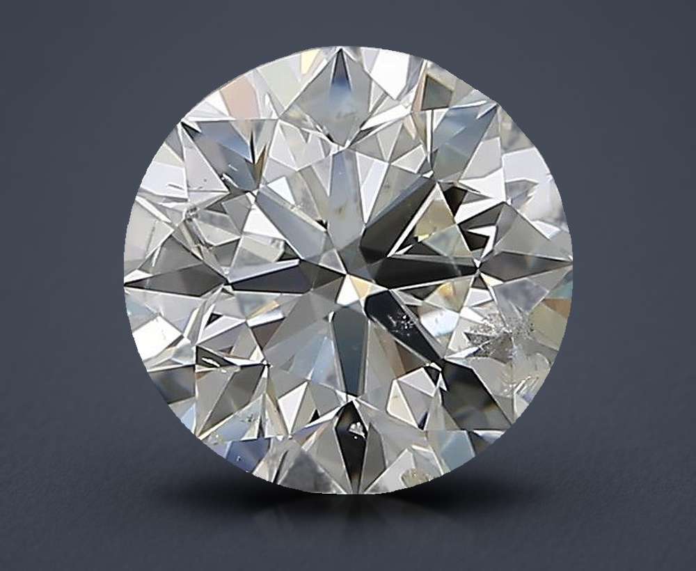 2.50ct H SI2 Excellent Cut Round Diamond