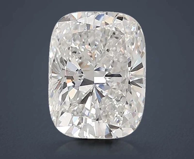 2.54ct E VVS2 Rare Carat Ideal Cut Cushion Lab Grown Diamond