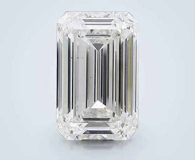 24.94ct G VS2 Excellent Cut Emerald Lab Grown Diamond